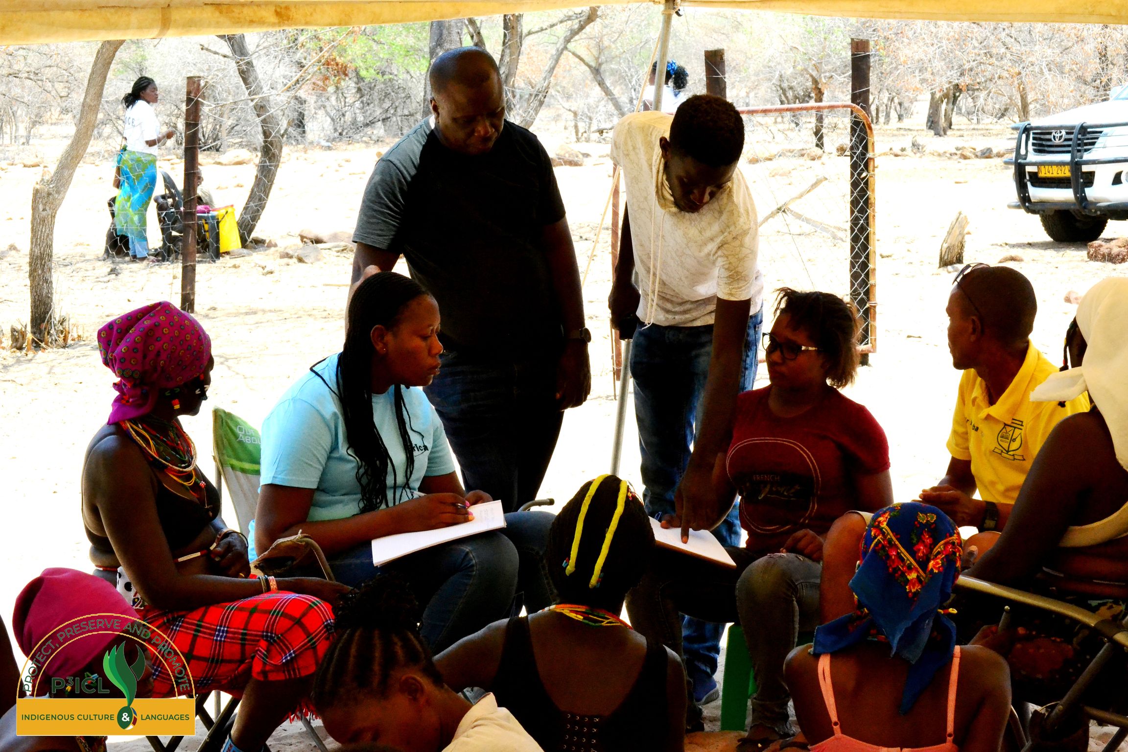 Fieldwork on Dhimba cultural expressions in Ruacana