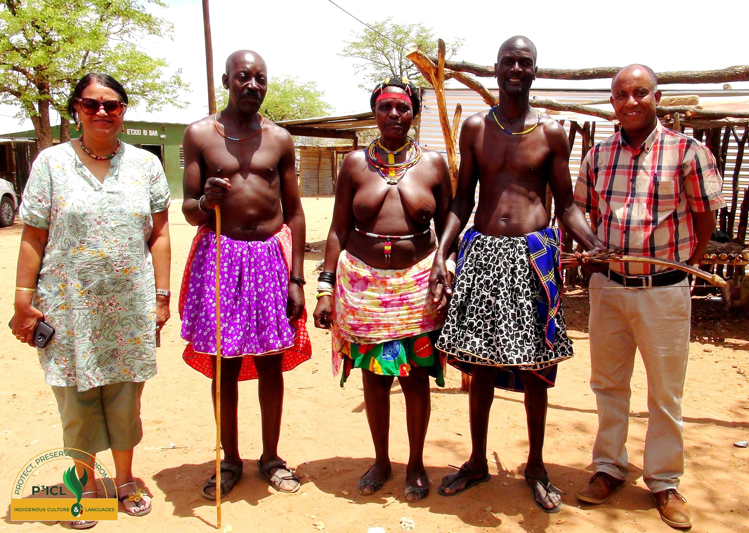 Fieldwork on Dhimba cultural expressions in Ruacana