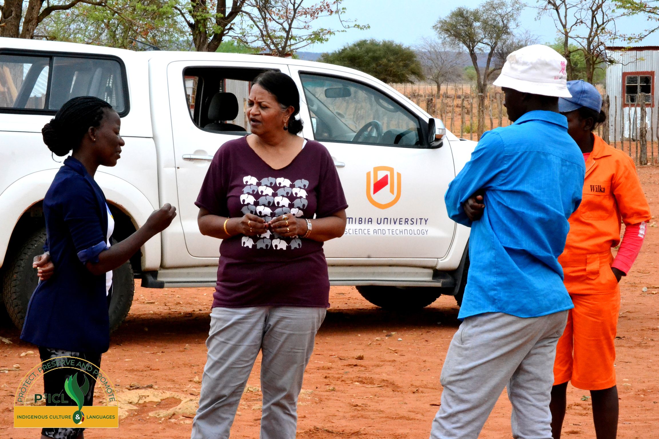 Fieldwork on Dhimba cultural expressions in Ruacana