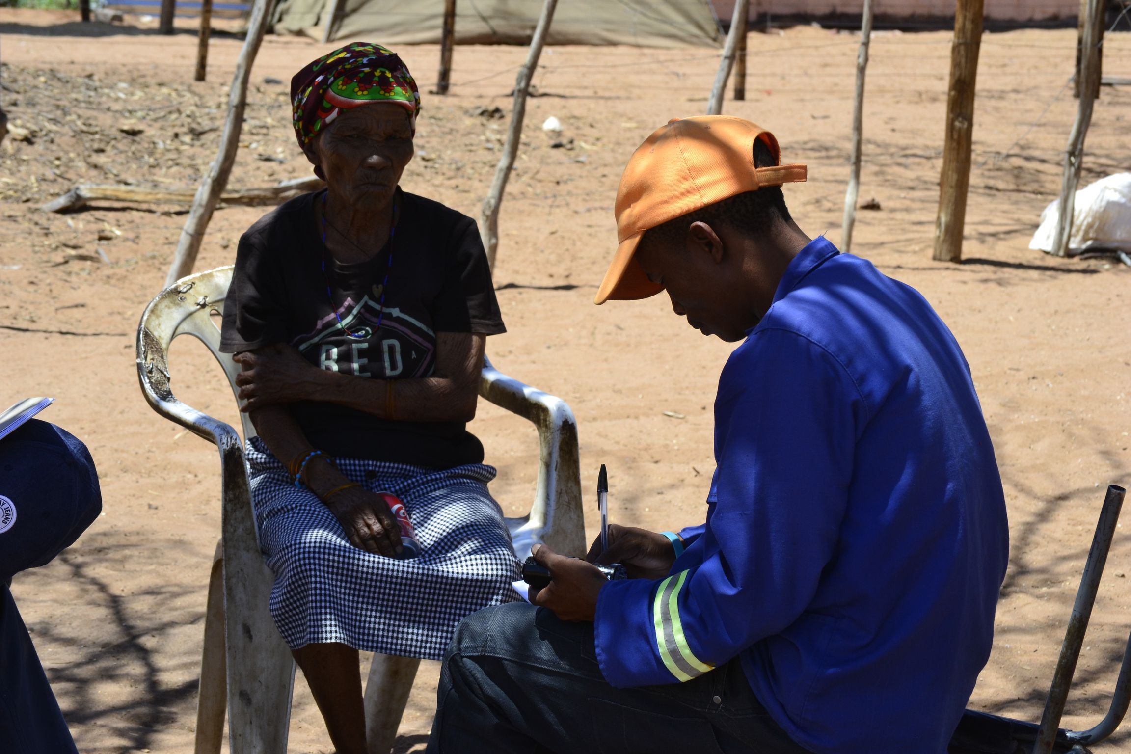 Data collection from !Kung speakers in Aminuis