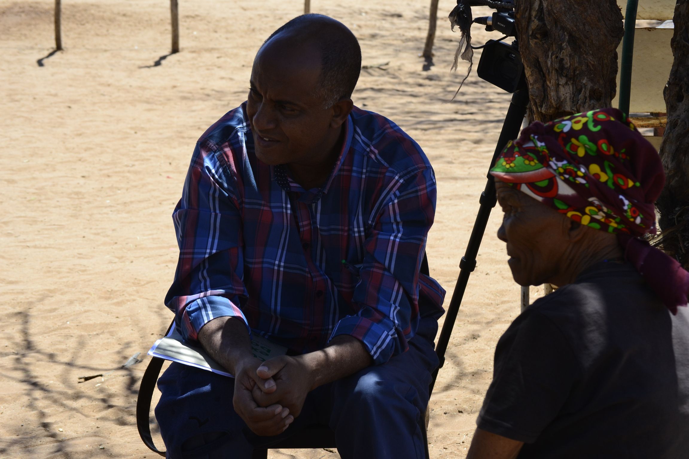 Data collection from !Kung speakers in Aminuis