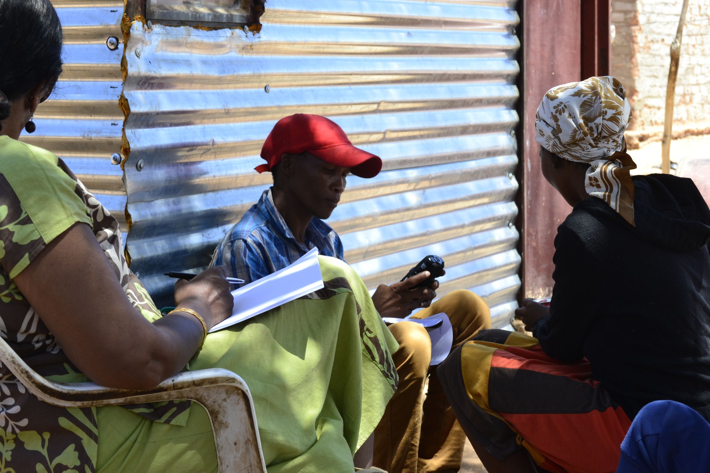 Data collection from !Kung speakers in Aminuis