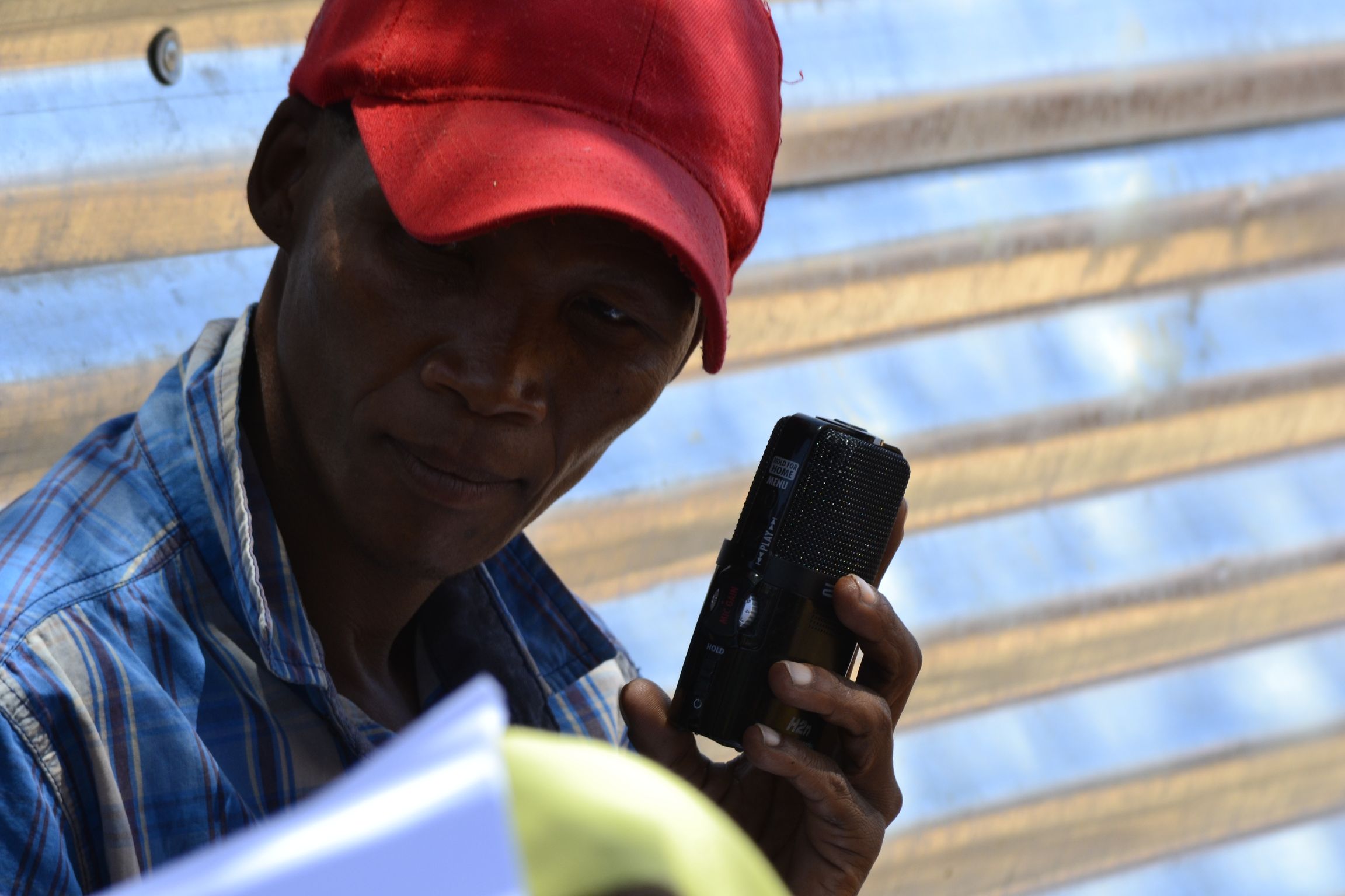 Data collection from !Kung speakers in Aminuis